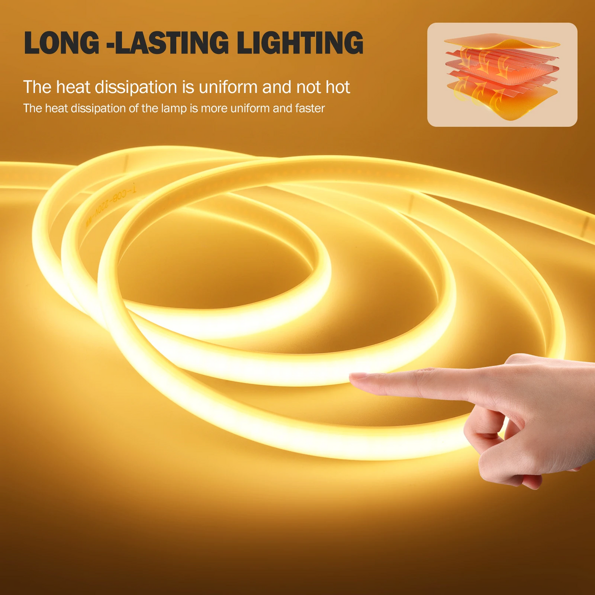 Flexibele LED Neonstrip Verlichting Warm Wit Neutraal Wit 1m 5m Sfeerverlichting Wanddecoratie Interieur | Sansoti