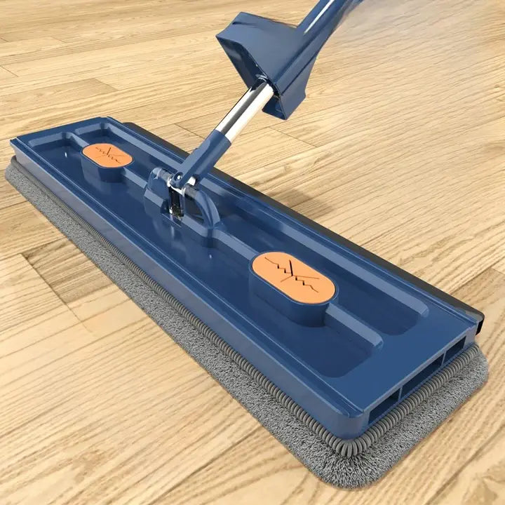 Self-Wringing 360° Flat Mop with Rotating Head for All Floor Types | Sansoti