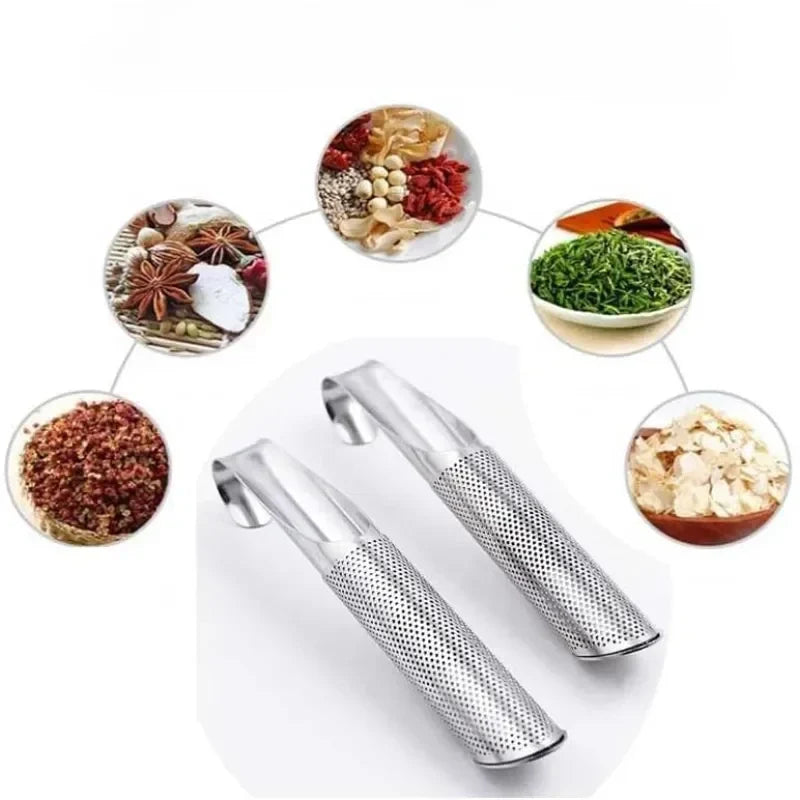 Tea Infuser Set of 2 Pieces Stainless Steel Fine Mesh Infuser for Loose Tea | Sansoti