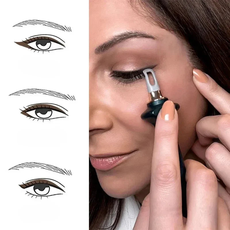 Eyeliner Stempel Set met Wing Template – Perfecte Symmetrische Vleugels voor Elke Gelegenheid | Sansoti