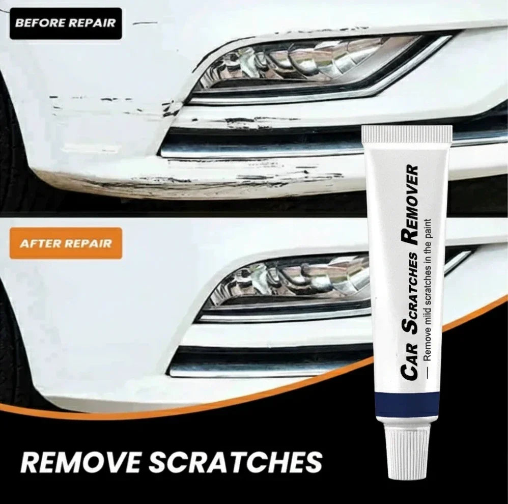 Car Scratch Repair Paste with Professional Sponge – Removes Scratches and Damage from All Paint Types | Sansoti