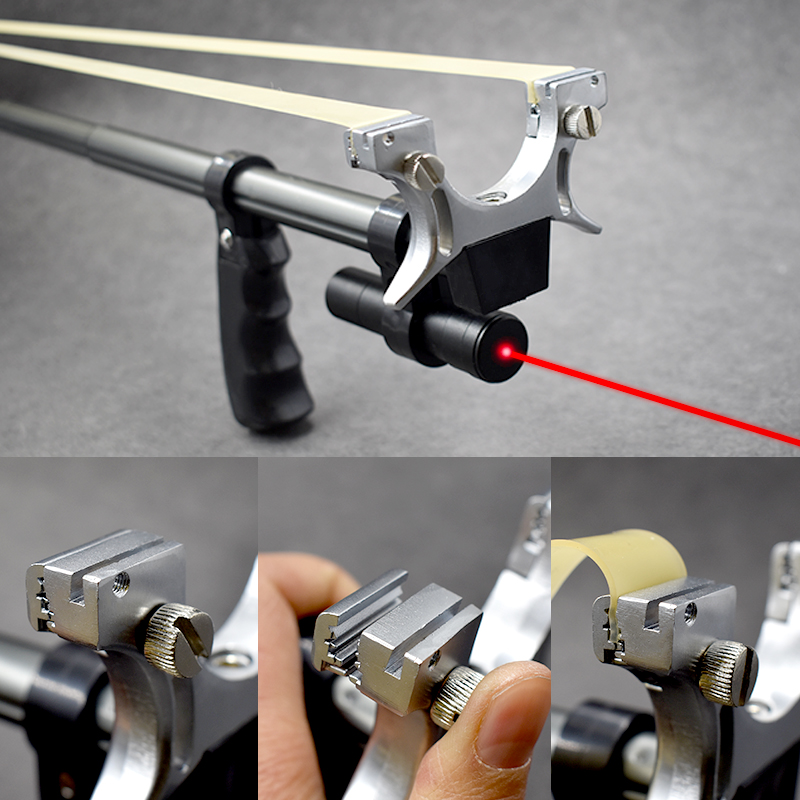 Telescopische Katapult met Laservisier – Krachtige Precisiekatapult voor Outdoorgebruik | Sansoti