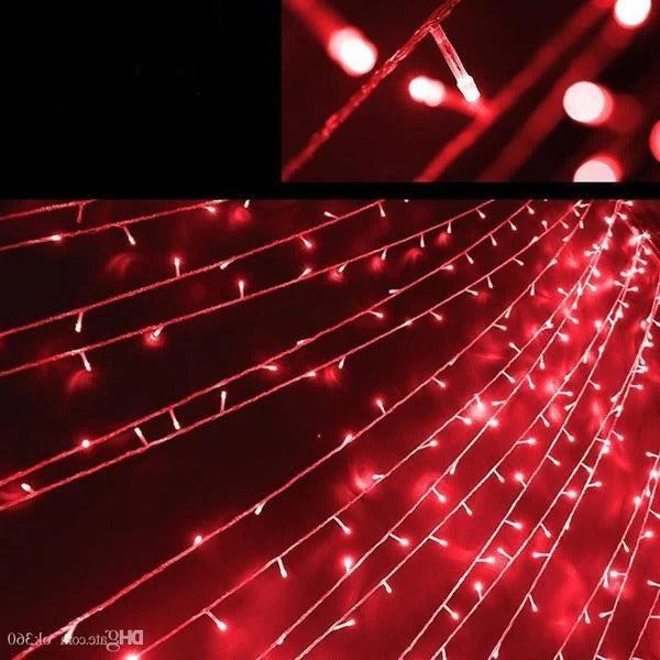 String of 100 Solar-Powered LED Lights, 17 Metres, Outdoor Lighting, Garden Party, Ambient Lighting, Garden Decoration | Sansoti