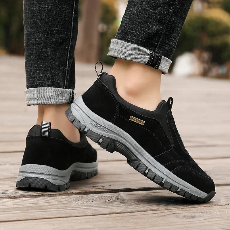 Orthopädische Wanderschuhe mit Fußgewölbestütze und rutschfester Sohle zum Wandern im Freien und für den täglichen Gebrauch | Sansoti