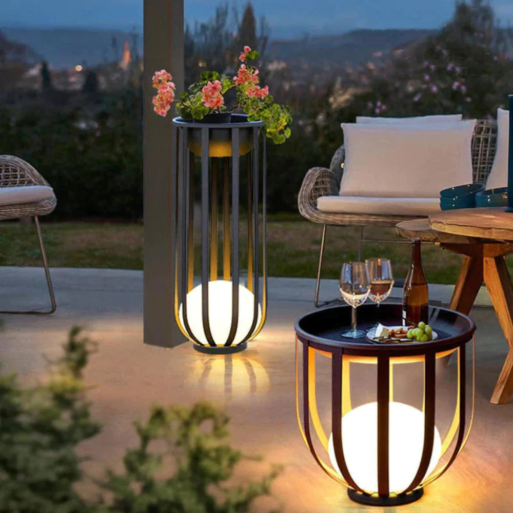 Solar Bloemenstandaard Lamp Tuinverlichting LED Zonne-energie Decoratieve Padverlichting | Sansoti
