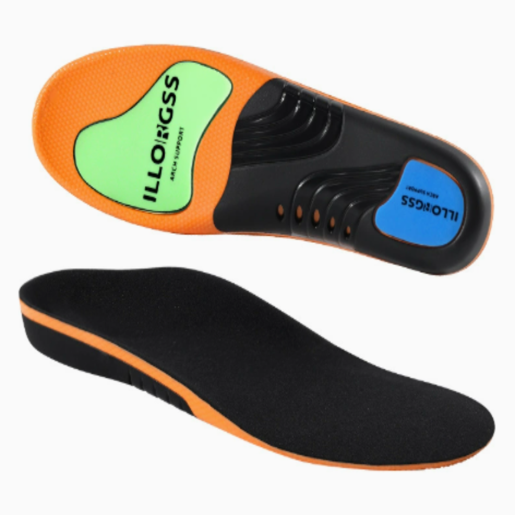 Ergonomische Einlegesohlen mit starker Unterstützung des Fußgewölbes für täglichen Tragekomfort Wandern Sport Schuhe | Sansoti