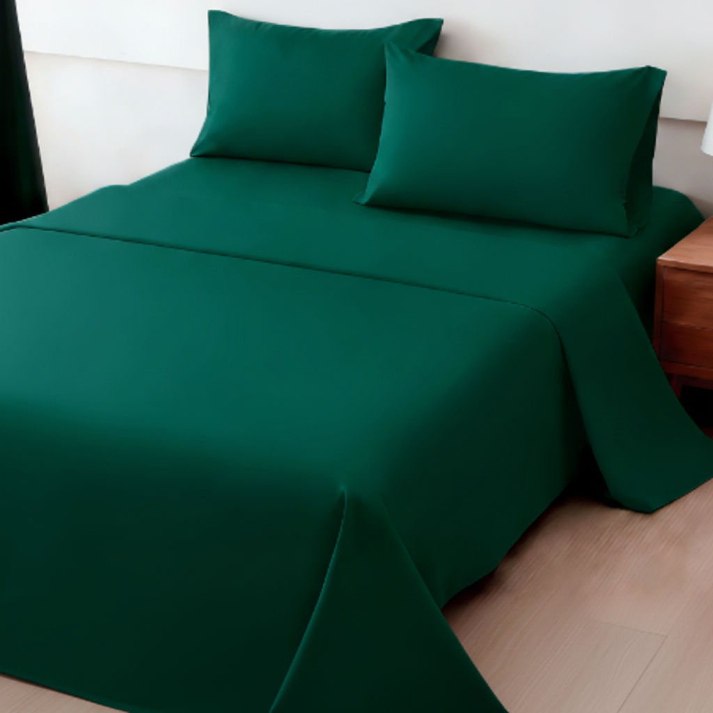 Bamboo Fitted Sheet Set with Deep Corners for Optimal Sleep Comfort, Temperature Regulation, and Durability | Sansoti