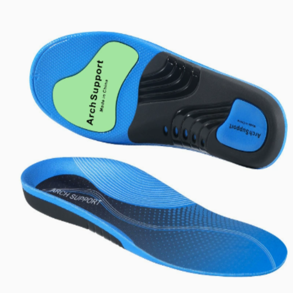 Ergonomische Einlegesohlen mit starker Unterstützung des Fußgewölbes für täglichen Tragekomfort Wandern Sport Schuhe | Sansoti