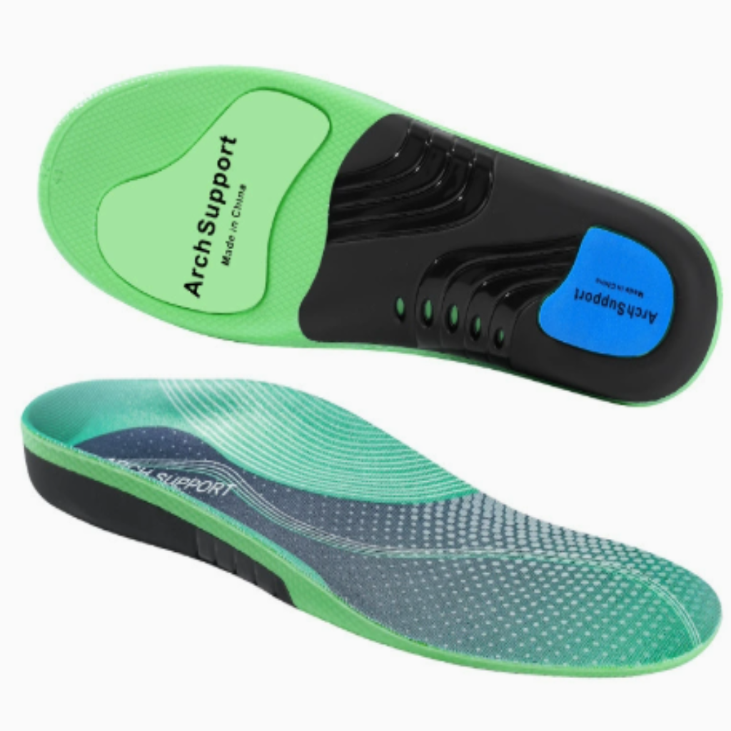 Ergonomische Einlegesohlen mit starker Unterstützung des Fußgewölbes für täglichen Tragekomfort Wandern Sport Schuhe | Sansoti