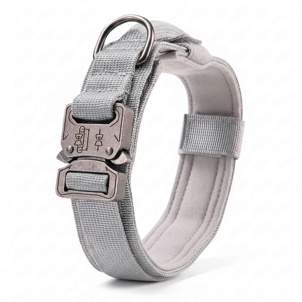 Adjustable Dog Collar with Handle and Soft Padding for Active Dog Training Walking Control | Sansoti