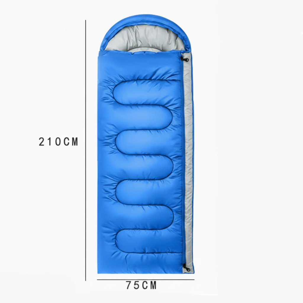 Envelop Slaapzak Thermisch Gewatteerd Polyester Camping Hiking Outdoor Reizen Warm Comfortabel Seizoenen | Sansoti