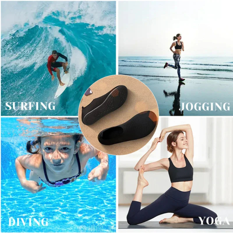 Waterschoenen Sneldrogend - Antislip & Flexibel Mesh - Bescherming voor Strand, Zwembad & Watersport | Ultralight Aquaschoenen | Sansoti