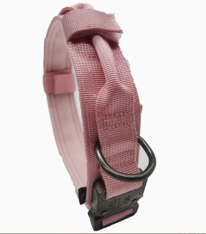 Adjustable Dog Collar with Handle and Soft Padding for Active Dog Training Walking Control | Sansoti
