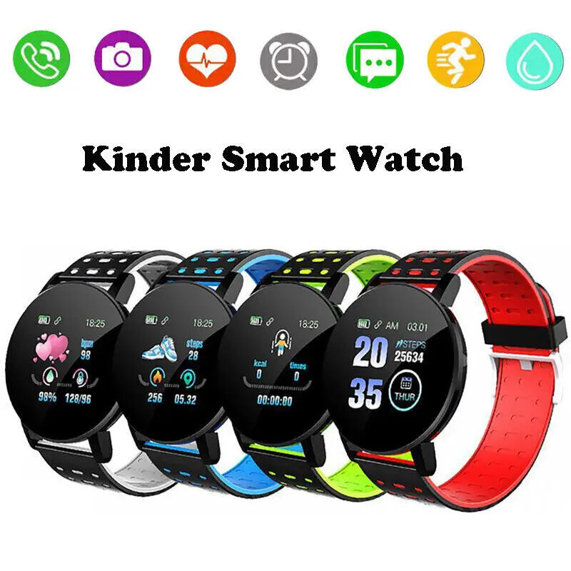 Smartwatch voor Kinderen met GPS Tracking en Oproepfunctie Veilige Communicatie Robuuste Uitvoering Kleurrijke Stijl Educatief en Praktisch voor Schooldag en Vrije Tijd | Sansoti