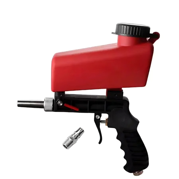 Zandstraalpistool Pneumatisch 90PSI 6.5mm Nozzle 21LBS Beker Metaal Reiniging | Sansoti