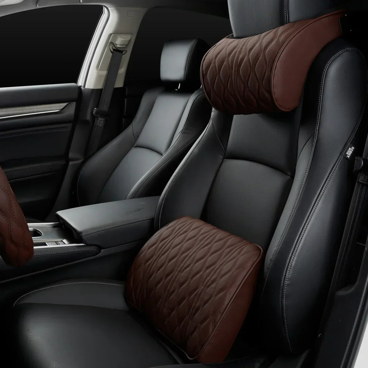 Ergonomische Autokussen Set voor Nek en Rug – Memory Foam Ondersteuning voor Lange Ritten en Dagelijks Gebruik | Sansoti