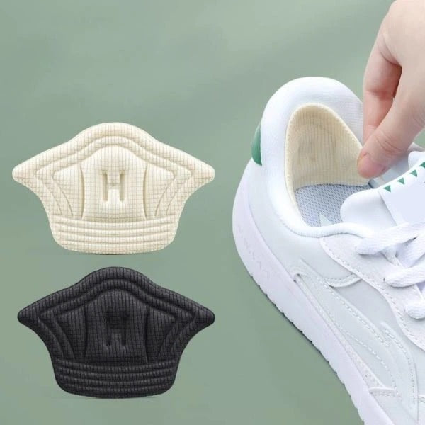 Fersenkissen Rutschfest Selbstklebend Beige Schwarz Schaumstoff Fersenschutz Komfort Sneaker Absatzschuhe Schuhpflege | Sansoti