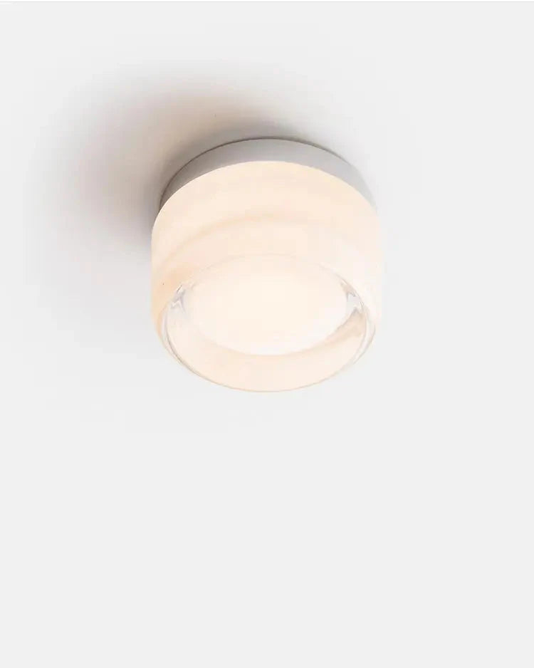 Minimalistische LED-Wandlamp Rond Aluminium Acryl Diffuus Licht Warm Wit Modern Design Compact Slaapkamer Gang Accentverlichting | Sansoti