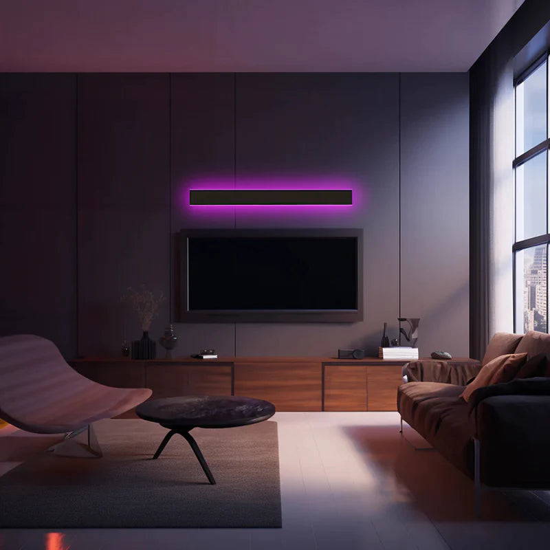 Außenlampe Wandleuchte LED Schwarz Aluminium IP65 30-200cm Modern | Restfield