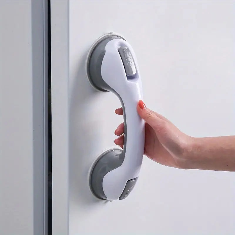 Zuignap Steungreep voor Badkamer – Antislip Veiligheidshandvat Douche Bad Zonder Boren voor Senioren en Ouderen | Sansoti