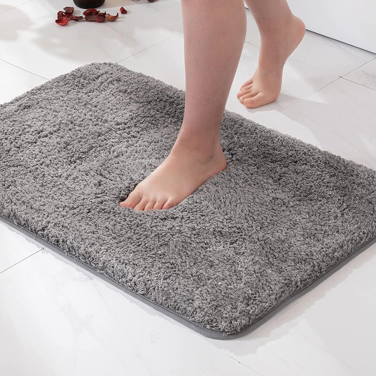 Luxe Pluche Badmat Antislip Zachte Microvezel Absorberend voor Douche Badkamer WC | Sansoti