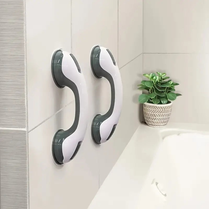 Zuignap Steungreep voor Badkamer – Antislip Veiligheidshandvat Douche Bad Zonder Boren voor Senioren en Ouderen | Sansoti