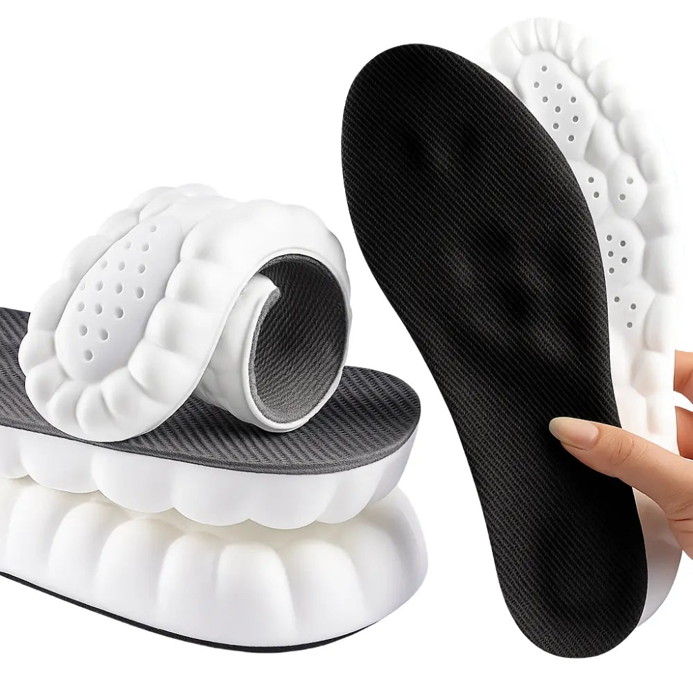 Memory Foam Inlegzolen met Gewelfde Steun en Gedempt Comfort voor Dagelijks Gebruik | Sansoti