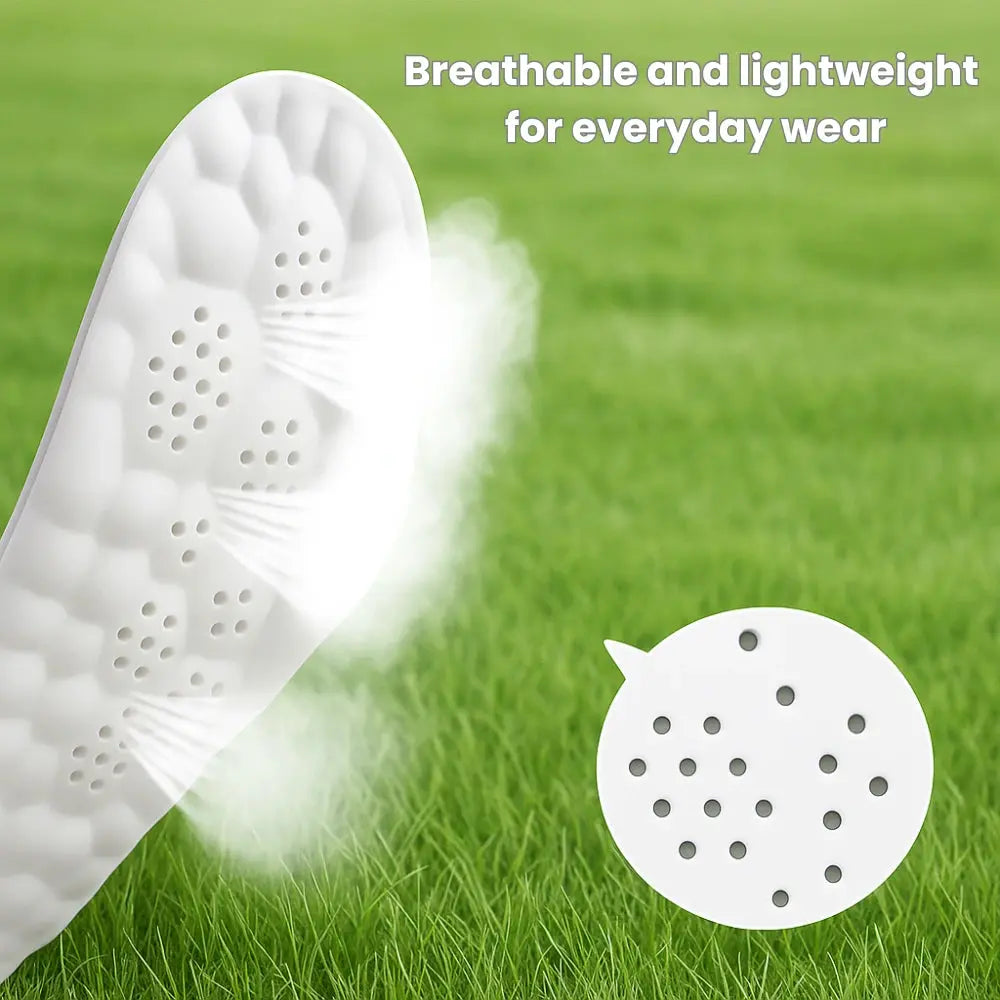 Memory Foam Inlegzolen met Gewelfde Steun en Gedempt Comfort voor Dagelijks Gebruik | Sansoti