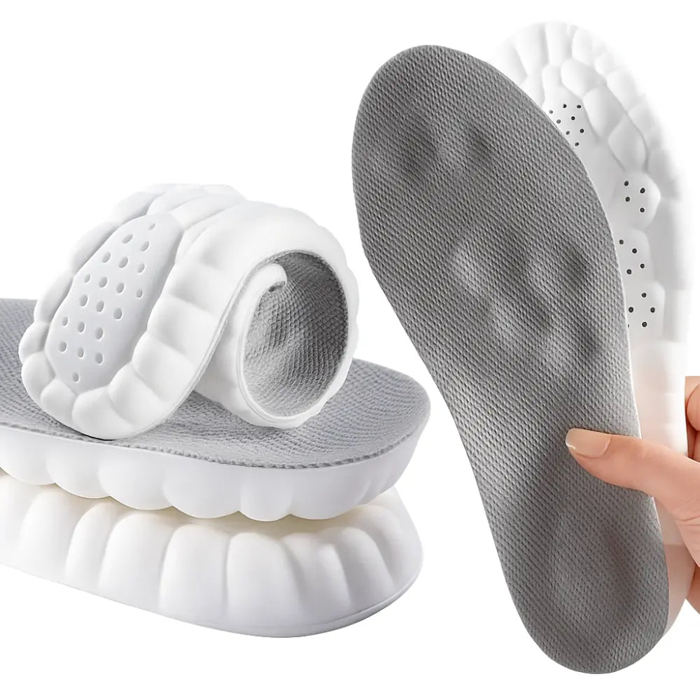 Memory Foam Inlegzolen met Gewelfde Steun en Gedempt Comfort voor Dagelijks Gebruik | Sansoti