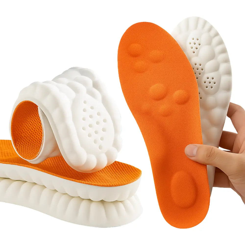 Memory Foam Inlegzolen met Gewelfde Steun en Gedempt Comfort voor Dagelijks Gebruik | Sansoti