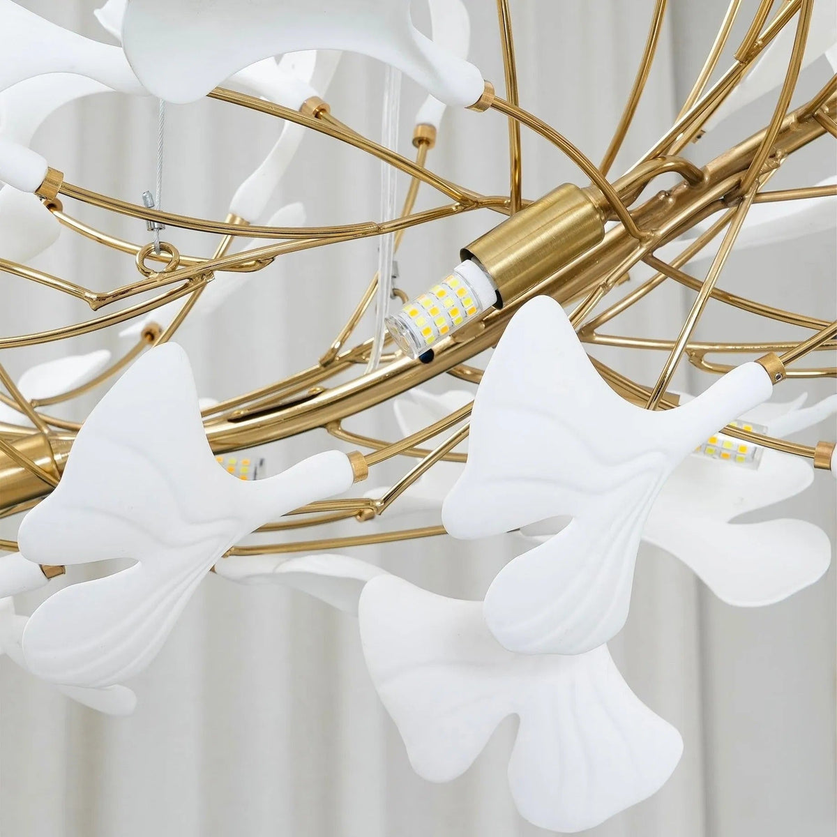 Keramik-Pendelleuchte U-Form Gold Nickel Wohnzimmer Esszimmer Schlafzimmer Deckenbeleuchtung Modernes Design | Sansoti