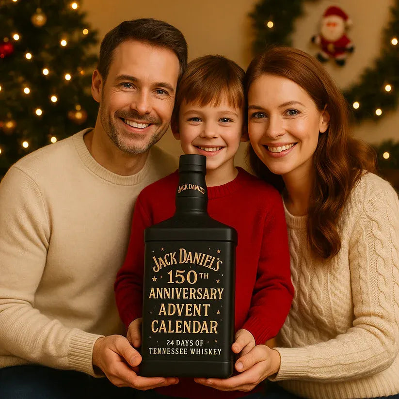 Adventskalender mit Whisky-Miniaturen, 24 Tage, festliche Weihnachtsdekoration, Sammlergeschenk für Whisky-Liebhaber | Sansoti