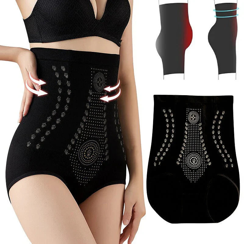 Corrigerend Ondergoed Dames Hoge Taille Katoen Voering Shapewear Body Shaper Comfortabel Onzichtbaar | Sansoti