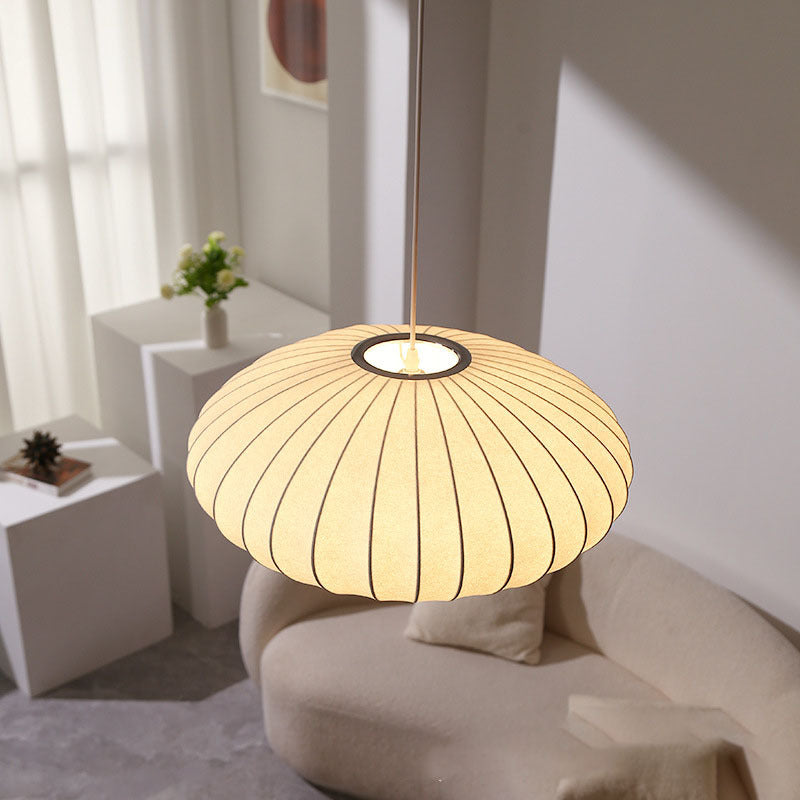 Silk Pendant Light Ø30-70cm Sculpture Dining Room Ambient Lighting Adjustable Modern Interior Design Dimmable LED | Sansoti