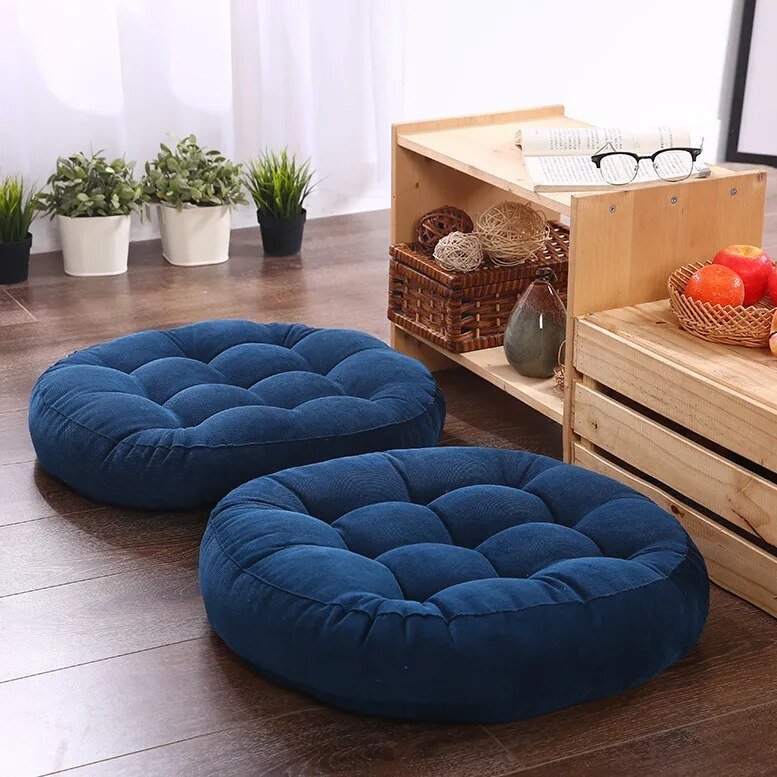 Japans Vloerkussen Futon-Stijl Meditatie Zitplek Lounge Leeskussen Woonkamer Ontspanningshoek Relaxen | Sansoti