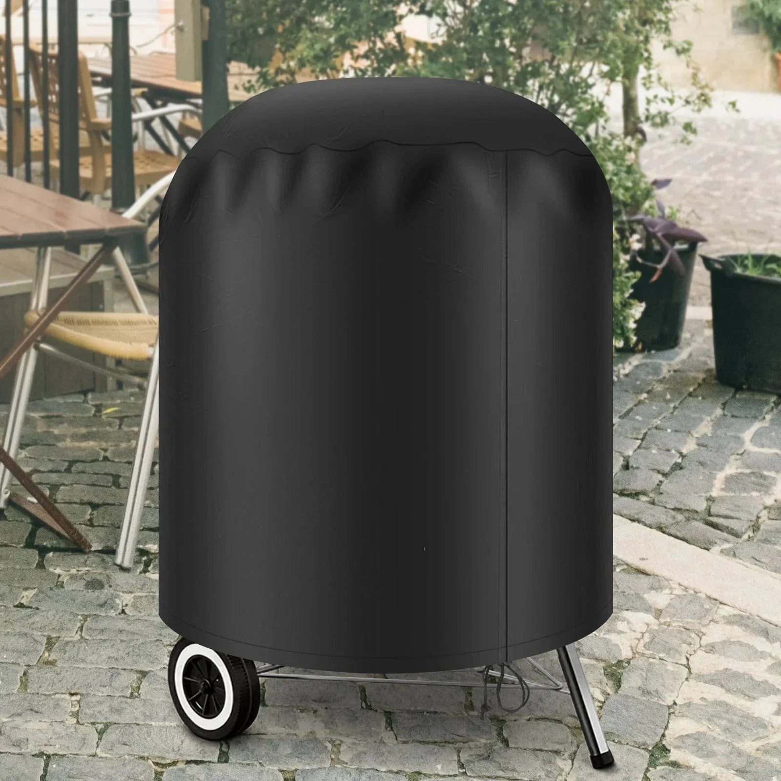 BBQ Hoes Waterdicht UV Bestendig Oxford Zwart Universeel | Sansoti