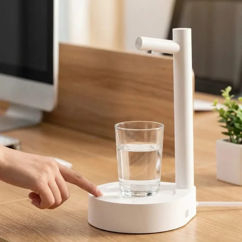 Elektrische Waterdispenser voor Bureau met 6 Snelheden Oplaadbaar Draadloos Stil Waterpomp voor Thuis Kantoor | Sansoti