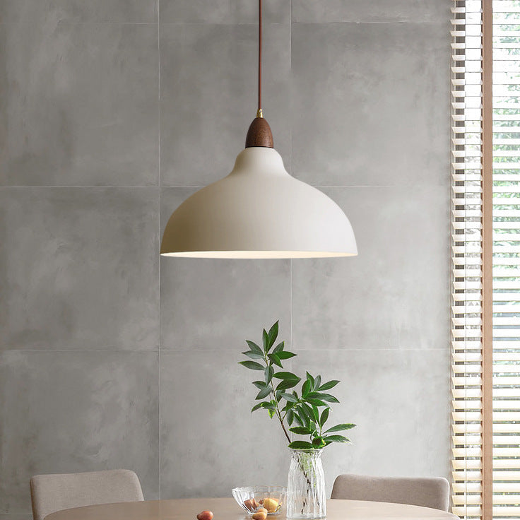 Suspension en bois et métal E27 réglable, design scandinave, éclairage d’ambiance chaleureux pour salle à manger, îlot de cuisine et salon | Sansoti