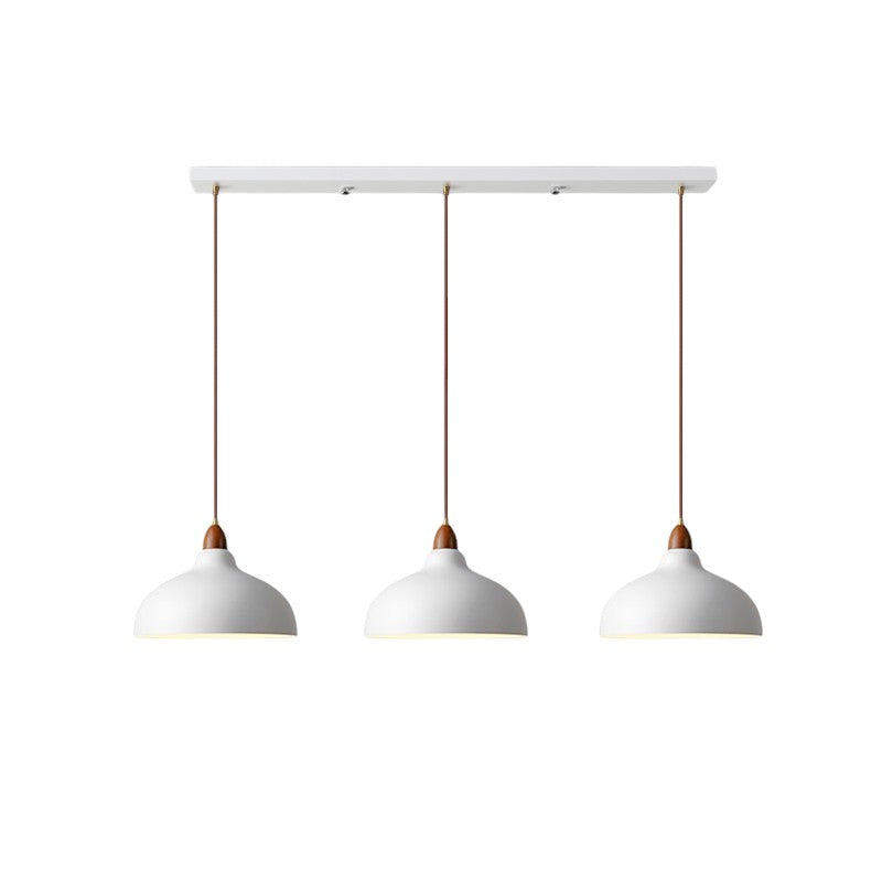 Suspension en bois et métal E27 réglable, design scandinave, éclairage d’ambiance chaleureux pour salle à manger, îlot de cuisine et salon | Sansoti