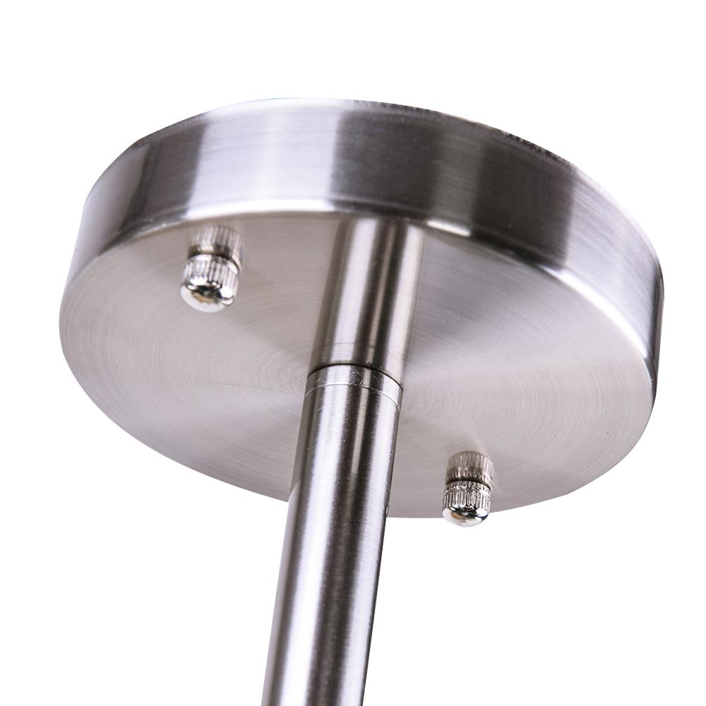 Moderne Sputnik Deckenleuchte mit 8 Armen in Schwarz, Messing, Chrom oder Nickel – Semi Flush Design 60 cm | Restfield
