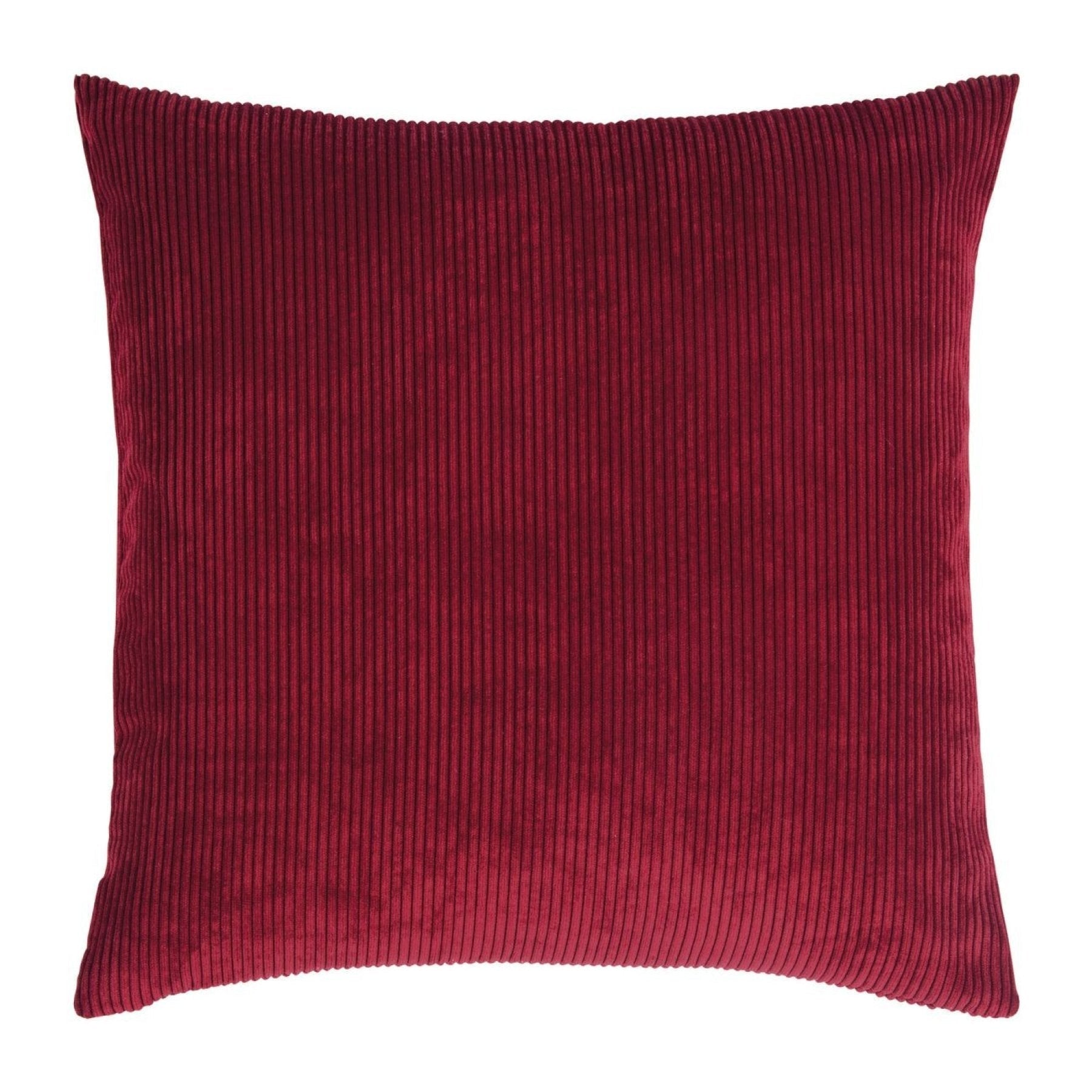 Kussenhoes met Corduroy Look - Zachte Ribfluweel Textuur - Scandinavisch Woonaccent - Vierkante Hoes voor Bank en Stoel | Sansoti