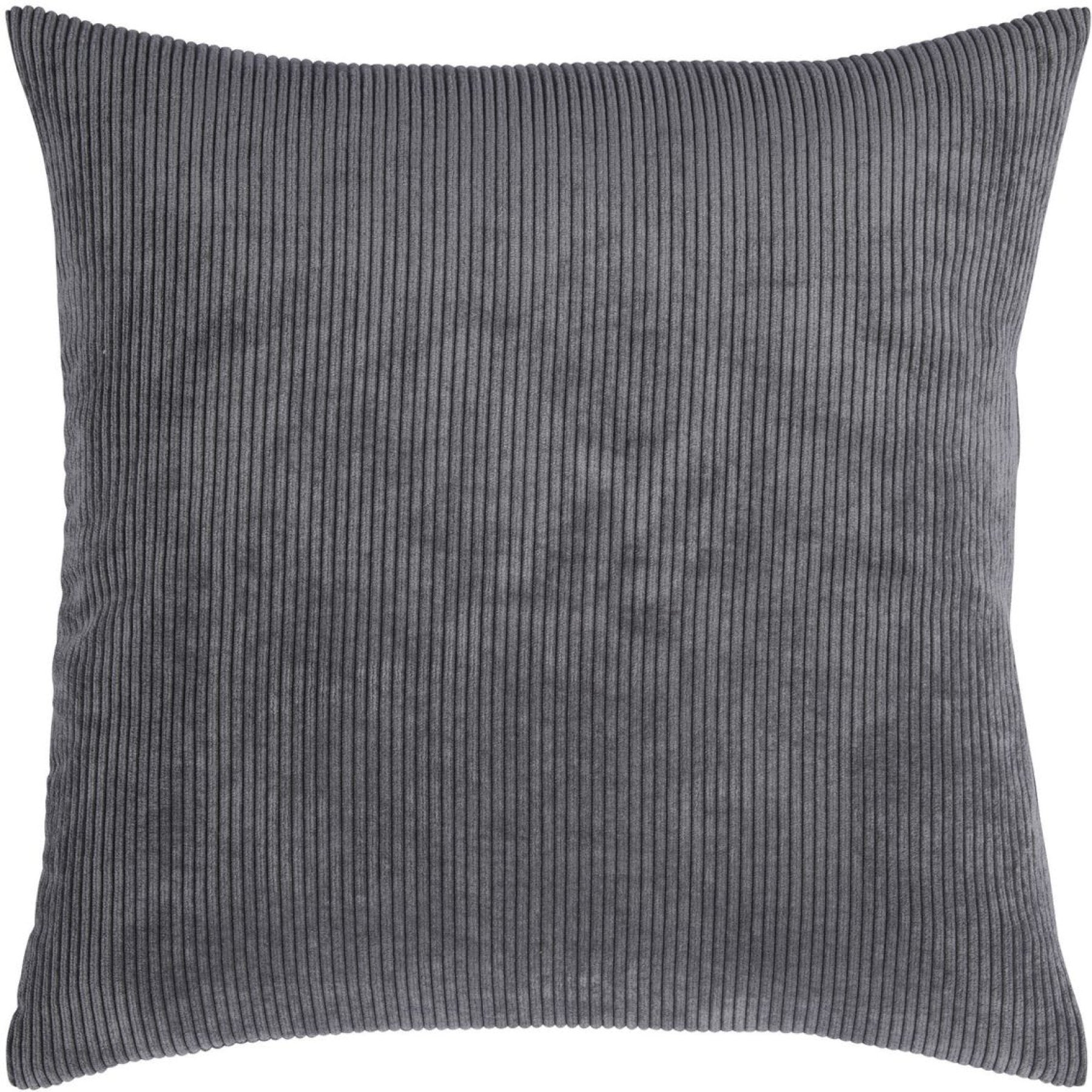 Kussenhoes met Corduroy Look - Zachte Ribfluweel Textuur - Scandinavisch Woonaccent - Vierkante Hoes voor Bank en Stoel | Sansoti