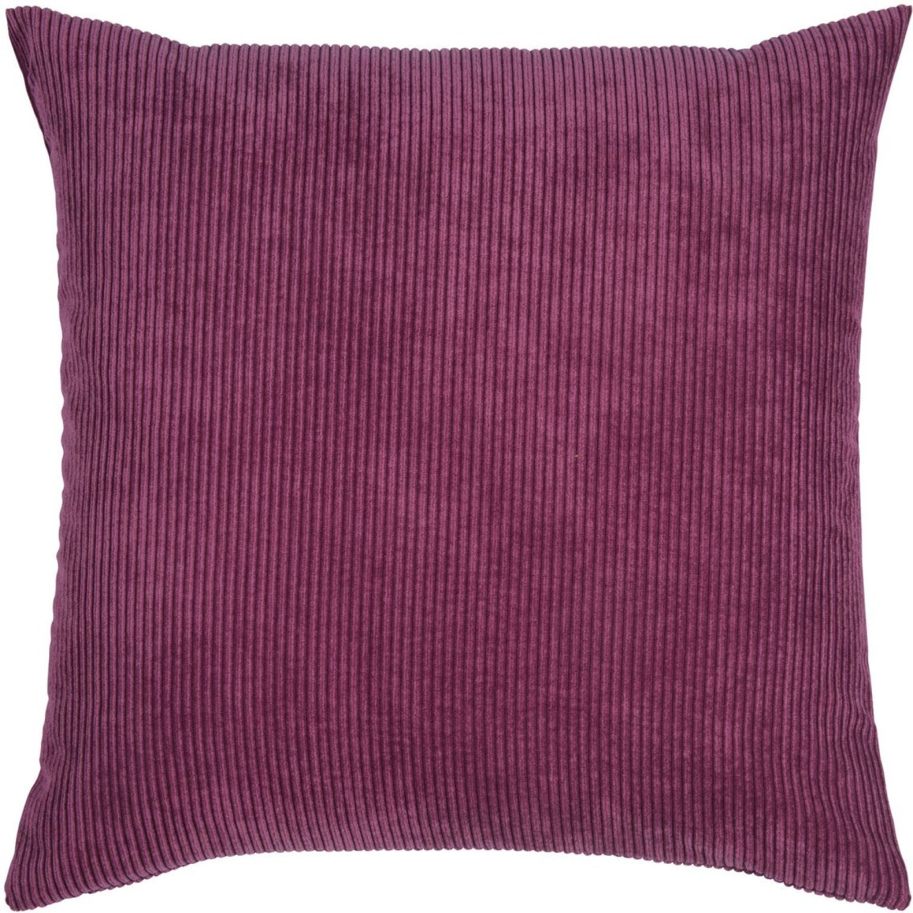 Kussenhoes met Corduroy Look - Zachte Ribfluweel Textuur - Scandinavisch Woonaccent - Vierkante Hoes voor Bank en Stoel | Sansoti
