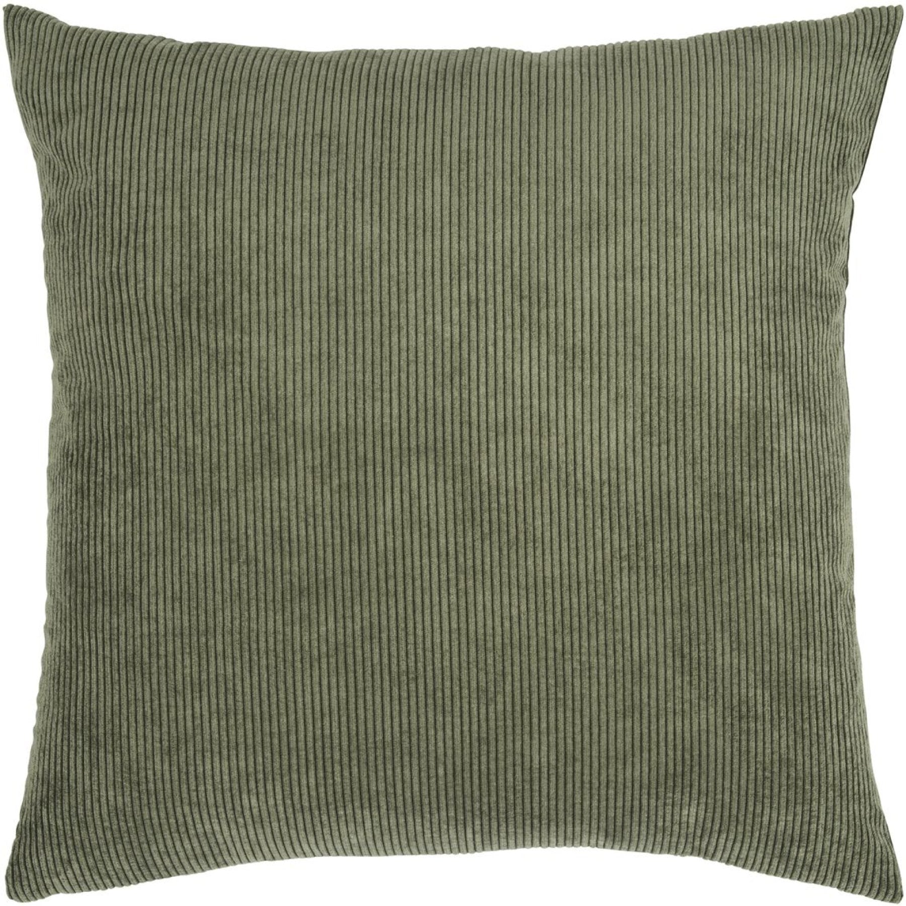 Kussenhoes met Corduroy Look - Zachte Ribfluweel Textuur - Scandinavisch Woonaccent - Vierkante Hoes voor Bank en Stoel | Sansoti