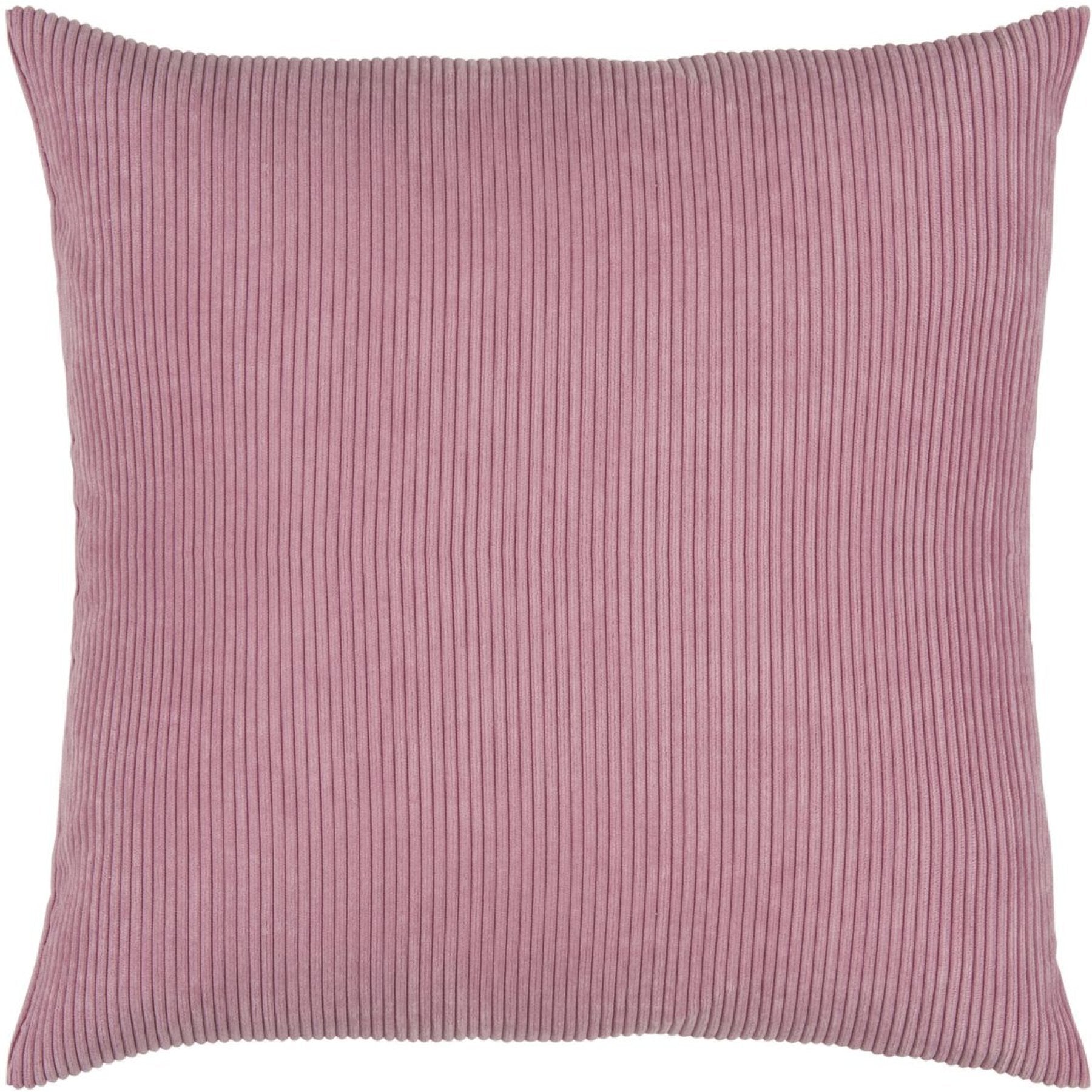 Kussenhoes met Corduroy Look - Zachte Ribfluweel Textuur - Scandinavisch Woonaccent - Vierkante Hoes voor Bank en Stoel | Sansoti