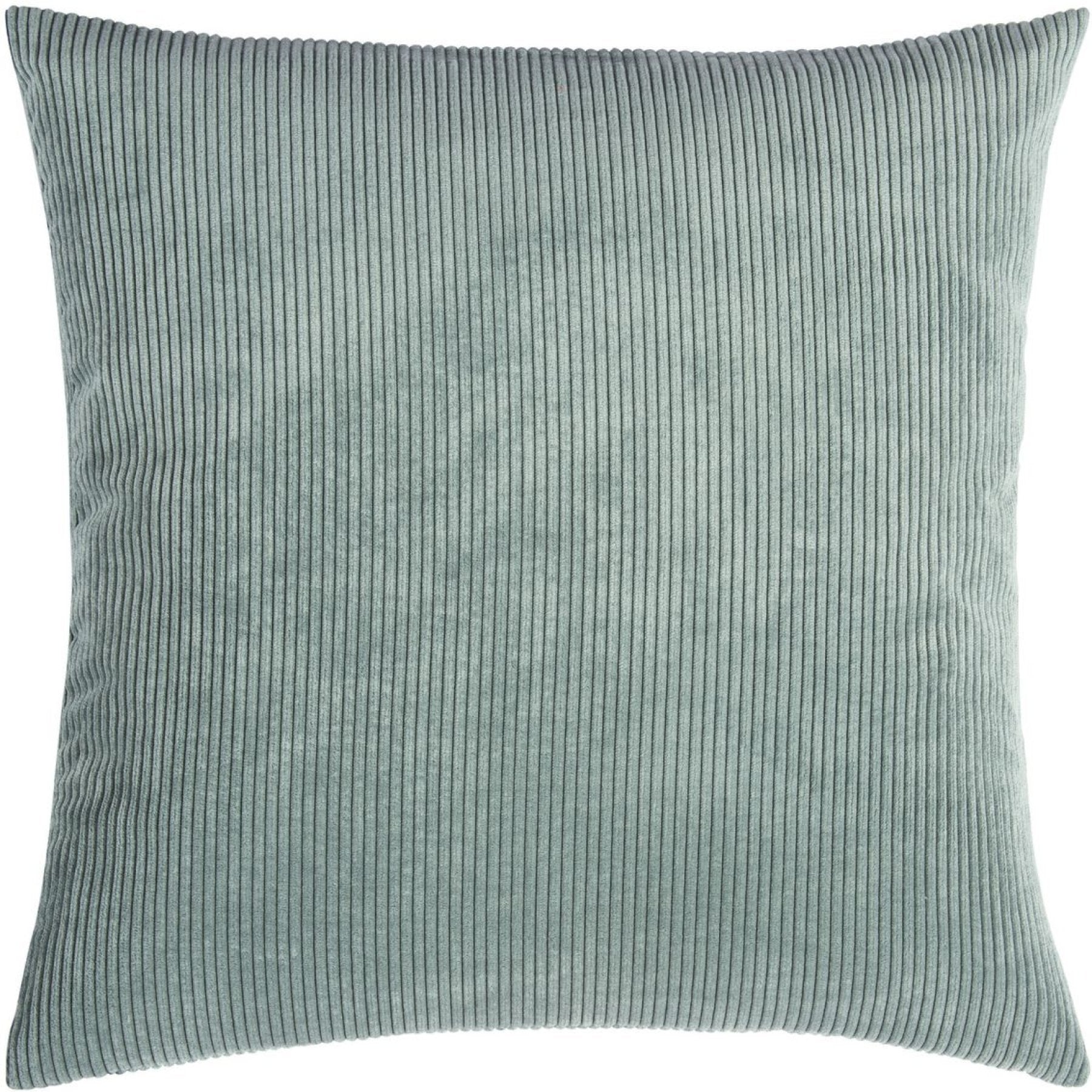 Kussenhoes met Corduroy Look - Zachte Ribfluweel Textuur - Scandinavisch Woonaccent - Vierkante Hoes voor Bank en Stoel | Sansoti