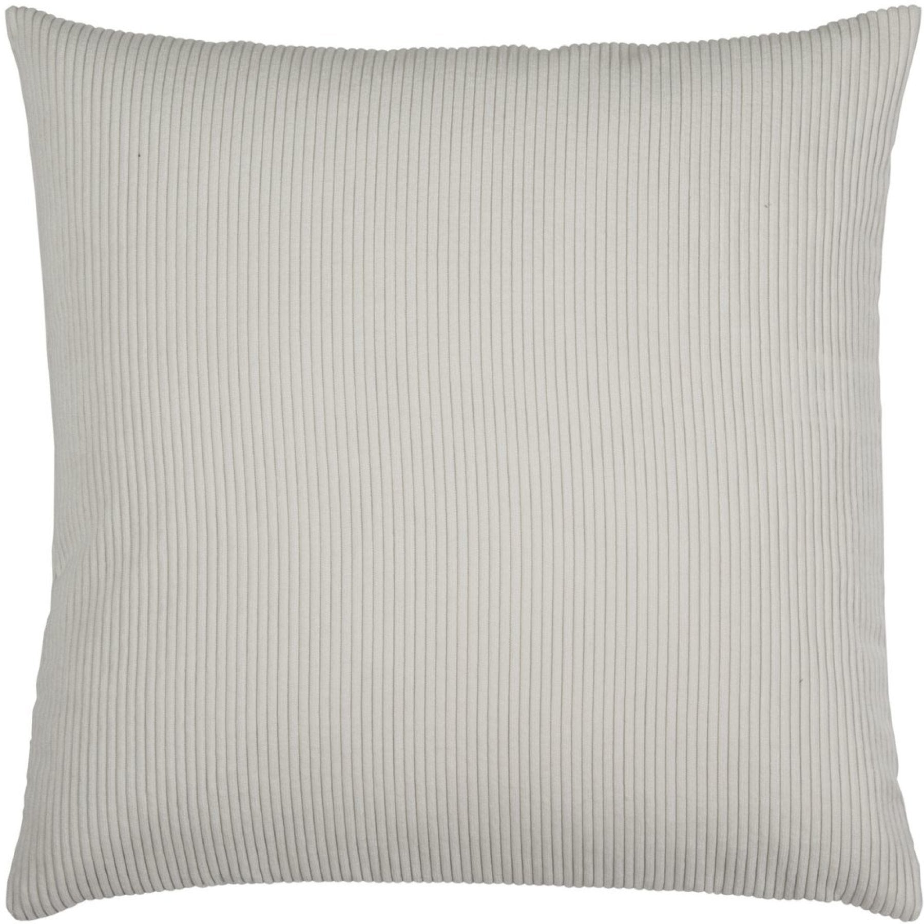 Kussenhoes met Corduroy Look - Zachte Ribfluweel Textuur - Scandinavisch Woonaccent - Vierkante Hoes voor Bank en Stoel | Sansoti