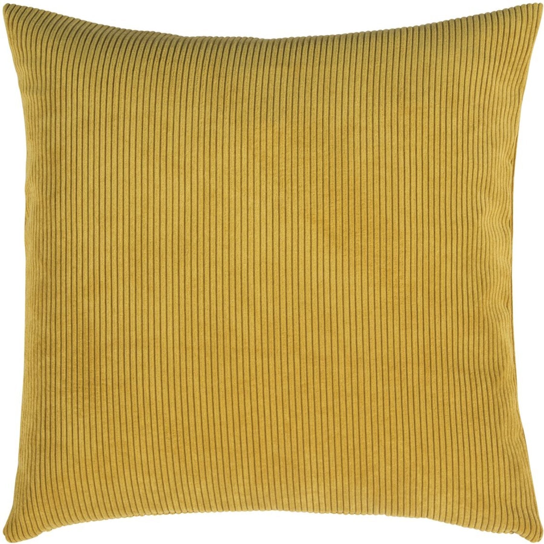 Kussenhoes met Corduroy Look - Zachte Ribfluweel Textuur - Scandinavisch Woonaccent - Vierkante Hoes voor Bank en Stoel | Sansoti