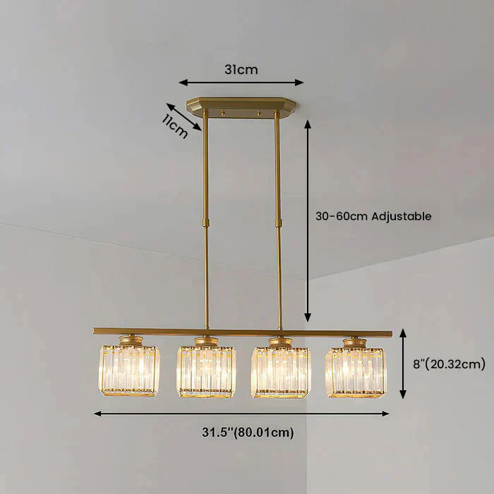 Hängelampe Glas E27 Schwarz 3 oder 4 Licht Esstisch Kochinsel Skandinavische Hängelampe Deckenlampe Küche Wohnzimmer | Restfield