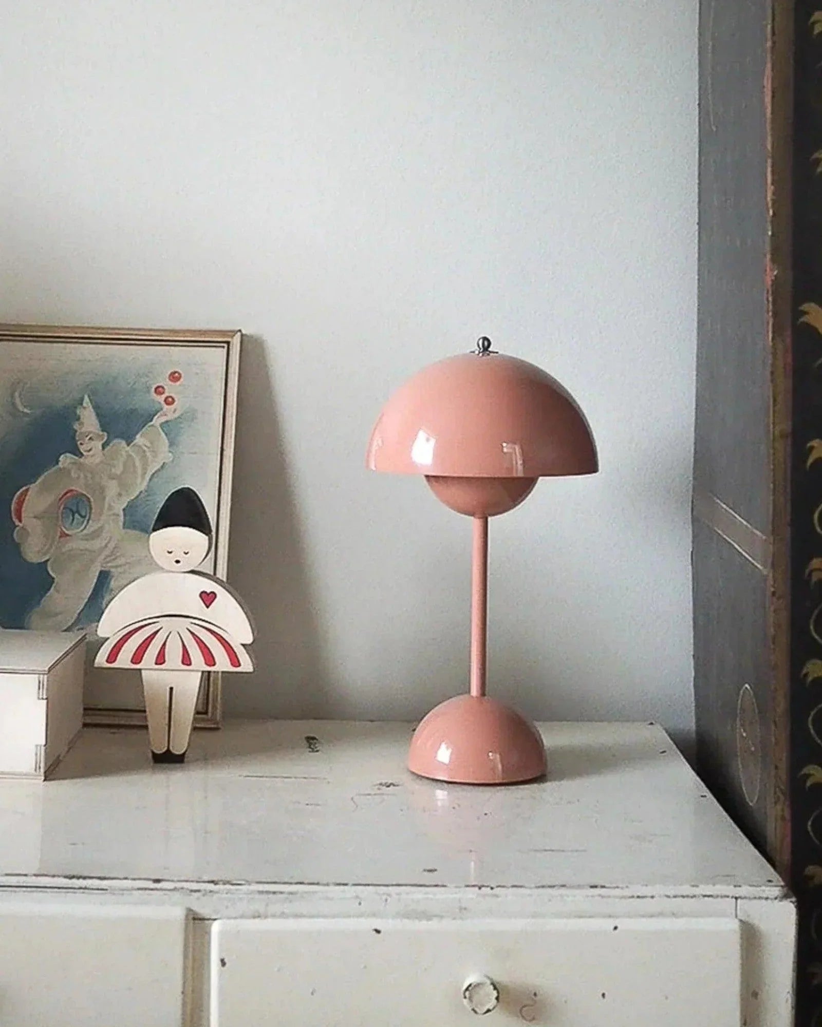 Tafellamp LED Metaal 28cm Grijs Dimbaar Bureau Nachtkast Scandinavisch Design Lamp Modern Minimalistisch | Sansoti